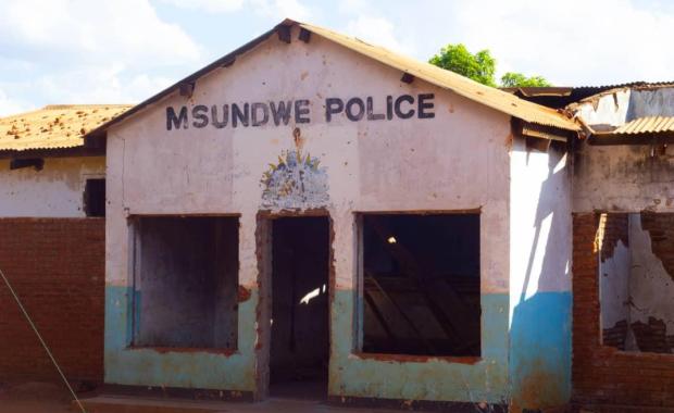 CRECK Hardware constructing MK52m police unit at Msundwe